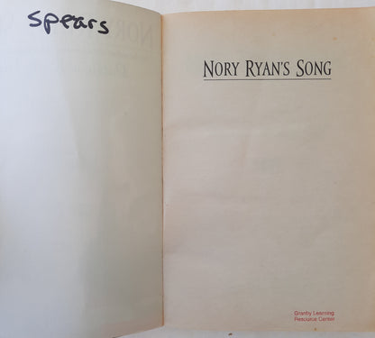 Nory Ryan's Song by Patricia Reilly Giff (Good, 2002, Pbk, 151 pages, Scholastic)