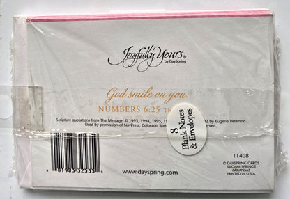 Danke Numeri 6: 25 Blankokarten von Joyfully Yours (Neu, 8er-Pack, Dayspring)
