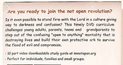 NICHT OFFEN: Gewinnen Sie die Invisible Spiritual Culture War DVD mit Doug Lisa Cherry NEU
