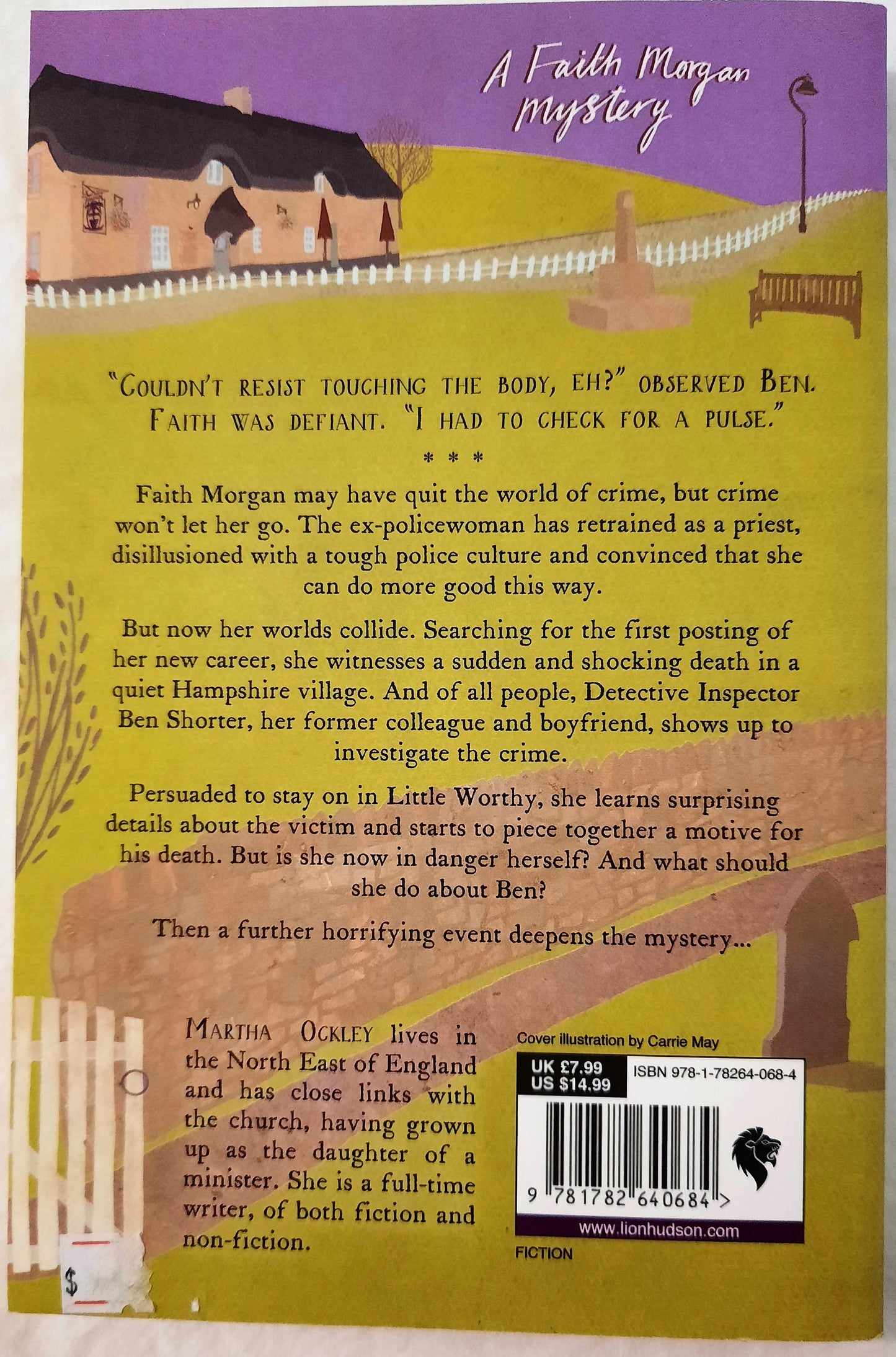 The Reluctant Detective #1 by Martha Ockley (Faith Morgan, New, 2014, Pbk, 251 pages, Lion Hudson Books)