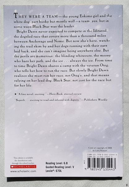 Black Star, Bright Dawn by Scott O'Dell (Like new, 2009, Pbk, 134 pages, Scholastic)