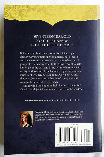 The Shadowed Onyx by Nicole O'Dell (Diamond Estates #3, Like new, 2012, Pbk, 363 pages, Barbour)