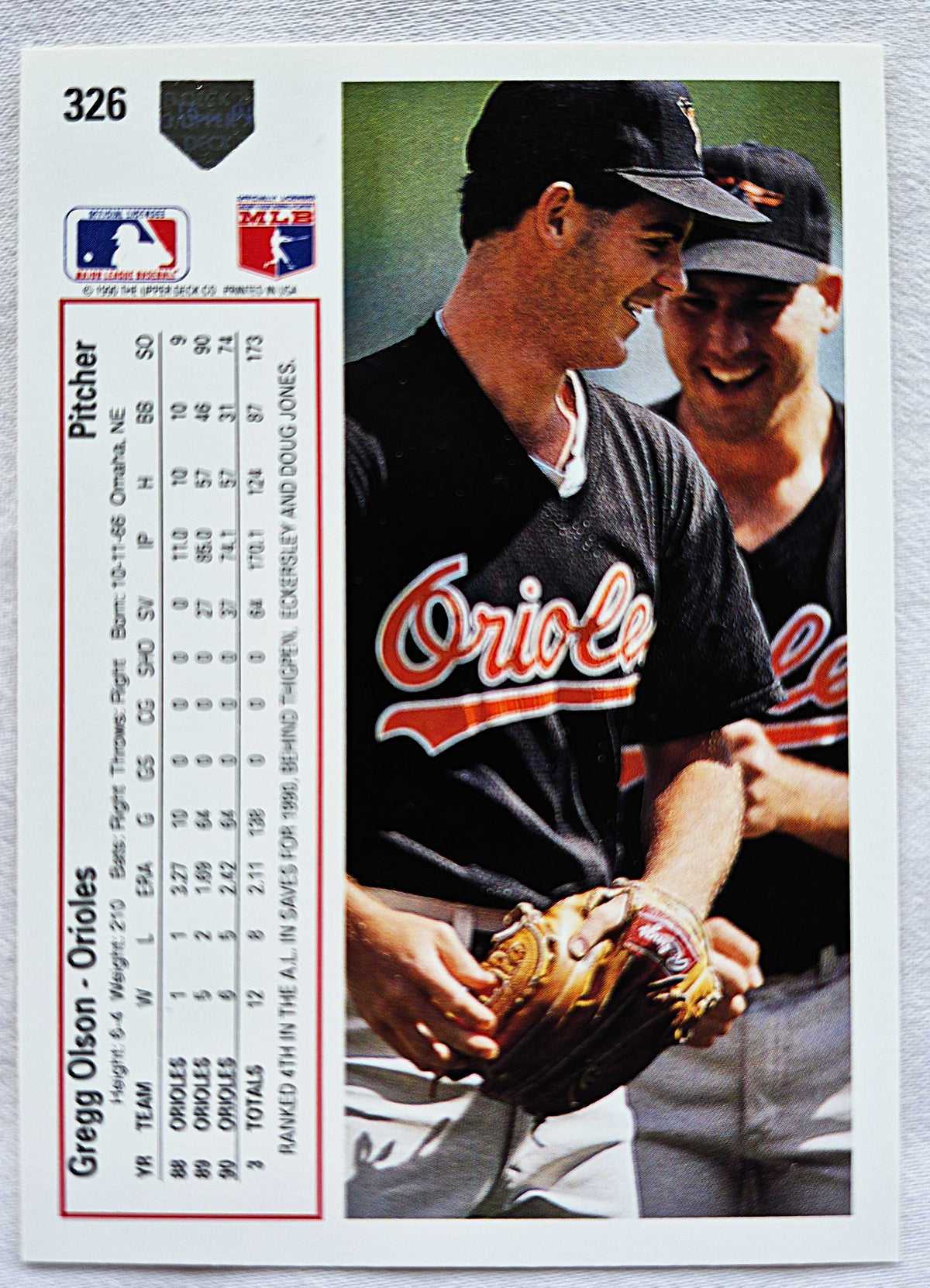 Bewertung '92 Julio Machado Milwaukee Brewers Relief Pitcher #353 Baseballkarte Nahezu Neuwertig