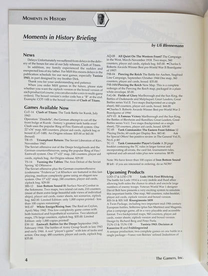 #89 Strategy & Tactics Sizilien: Das Rennen um Messina 10. Juli-17. Aug 1943 Nov/Dez 1981 (Gut, 60 Seiten, SPI)