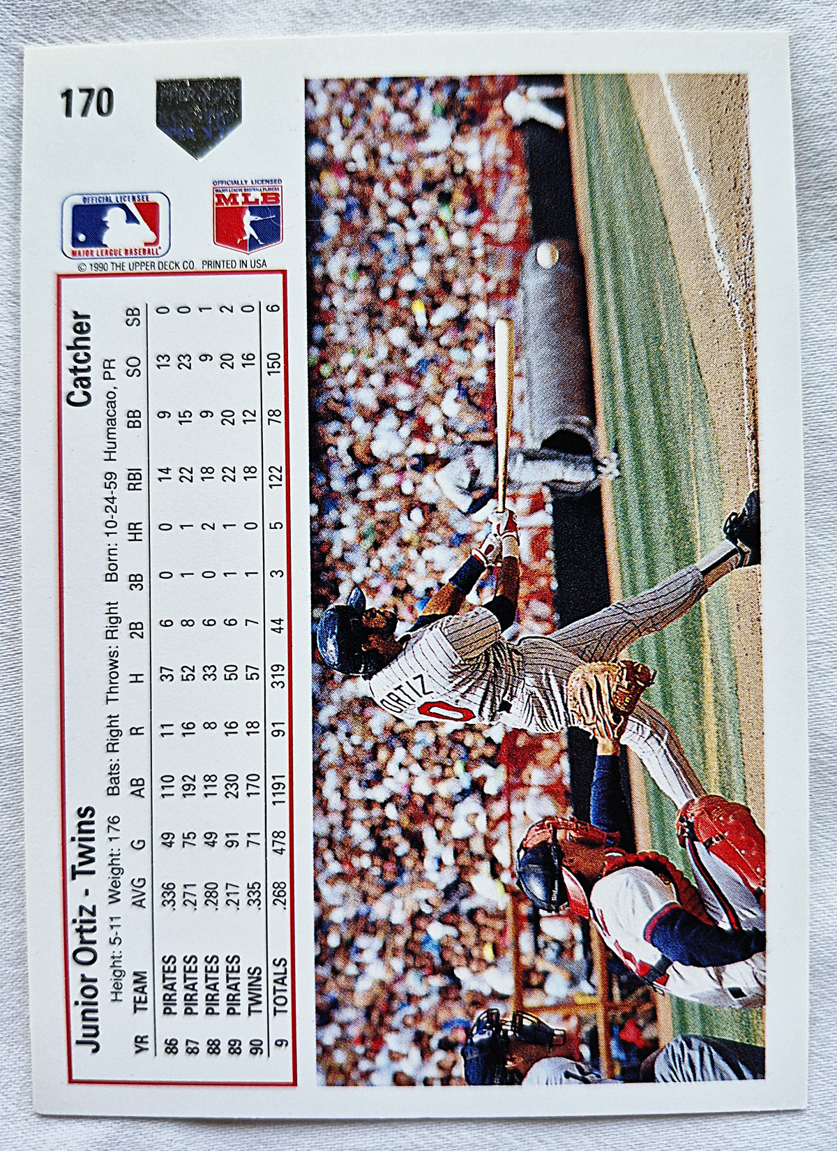 Bewertung '92 Julio Machado Milwaukee Brewers Relief Pitcher #353 Baseballkarte Nahezu Neuwertig
