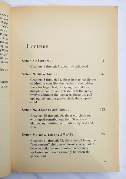Children Are Wet Cement: Make the Right Impression in Their Lives by Anne Ortlund (Good, 1981, Pbk, 188 pages, Revell)