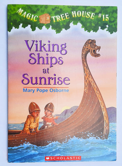 Magic Tree House #15 Viking Ships at Sunrise by Mary Pope Osborne (Good, 1999, PBk, 73 pages)