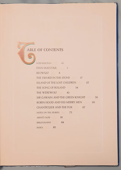 Favorite Medieval Tales by Mary Pope Osborne; Troy Howell (Good, 1998, HC, 86 pages, Scholastic)