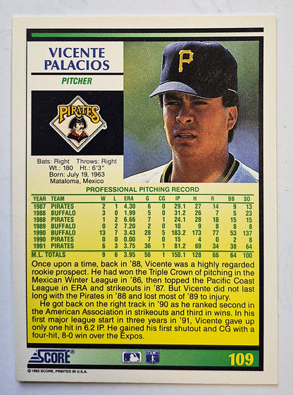 Bewertung '92 Julio Machado Milwaukee Brewers Relief Pitcher #353 Baseballkarte Nahezu Neuwertig