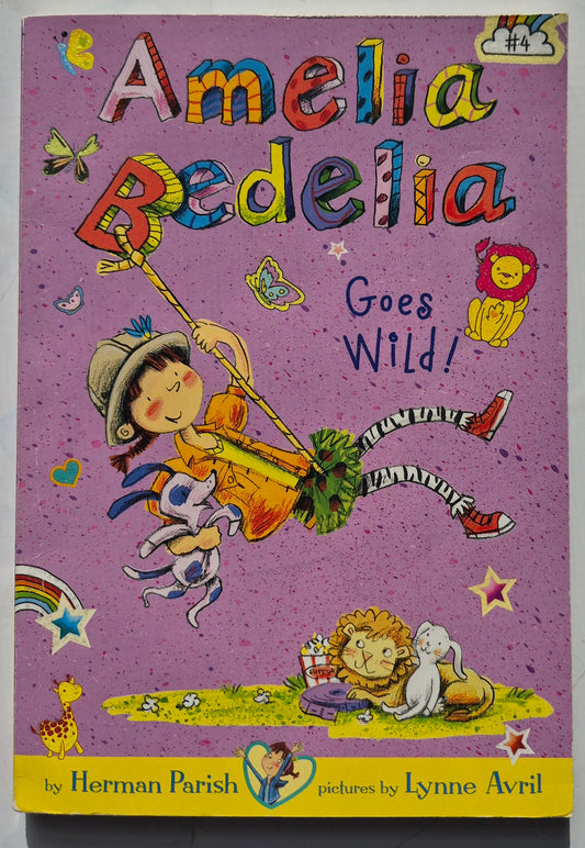Amelia Bedelia Goes Wild #4 by Herman Parish (Very good, 2014, Pbk, 160 pages, Scholastic)