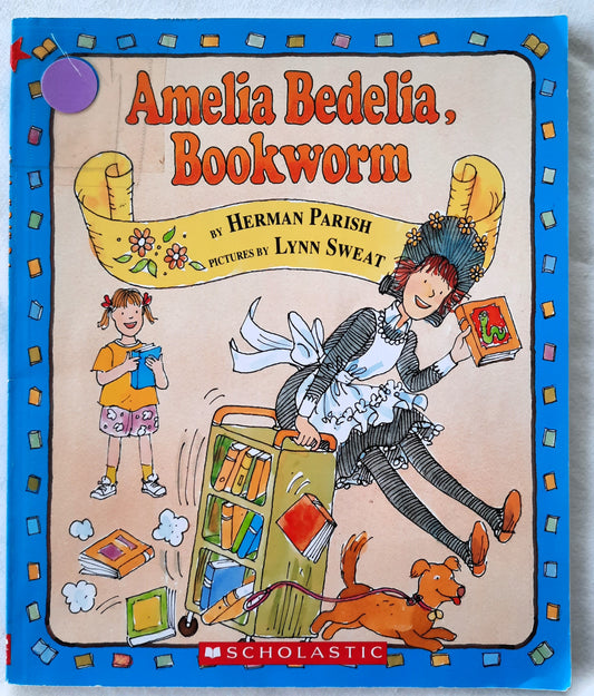 Amelia Bedelia, Bookworm by Herman Parish (Very good, 2004, Pbk, 64 pages, Scholastic)