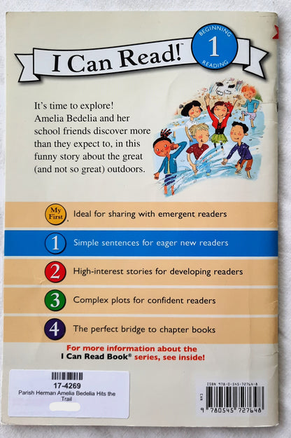 Amelia Bedelia Hits the Trail by Herman Parish (Very good, 2014, Pbk, 32 pages, Scholastic)