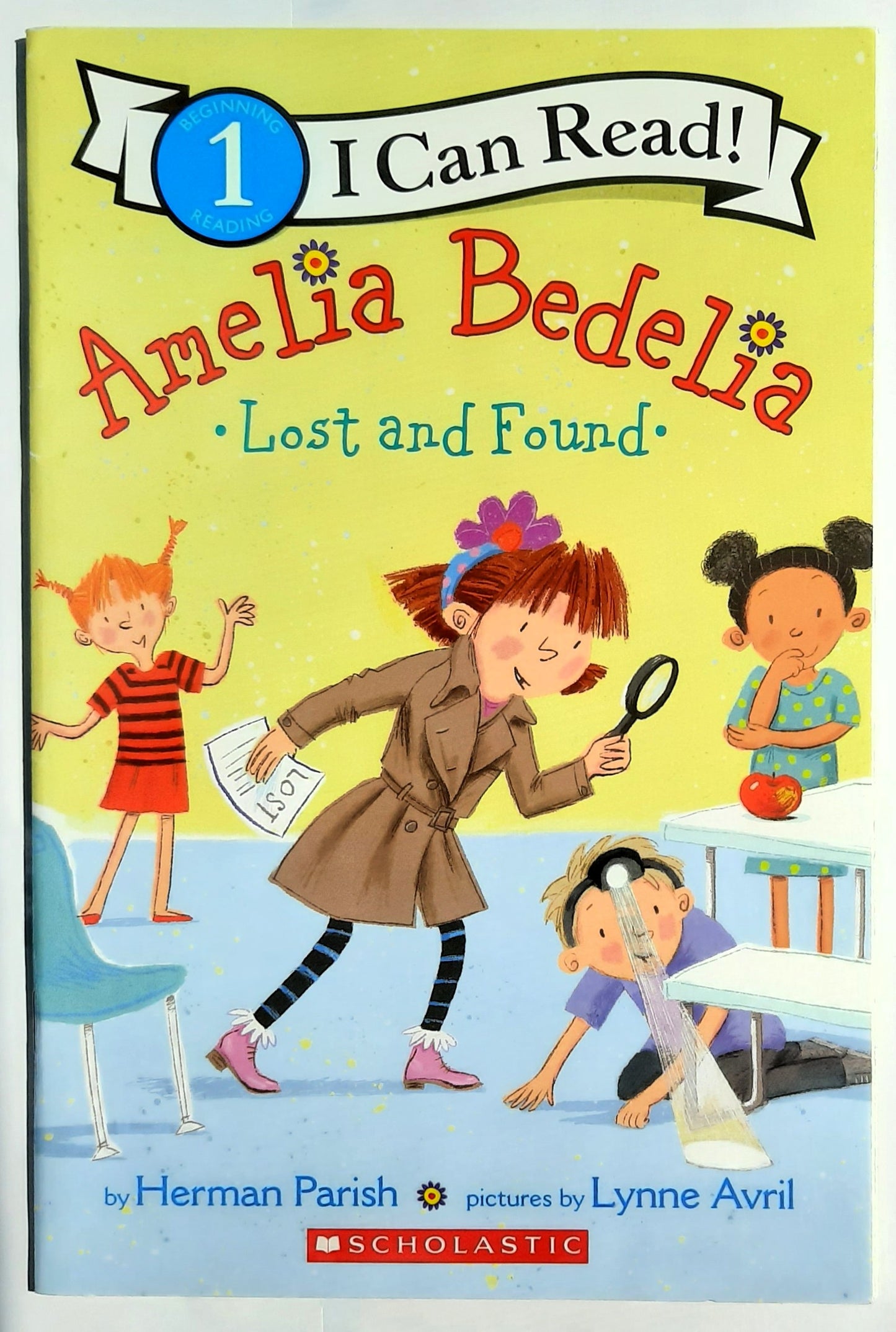 Amelia Bedelia Lost and Found by Herman Parish (New, 2021, PBk, 32 pages, Scholastic)