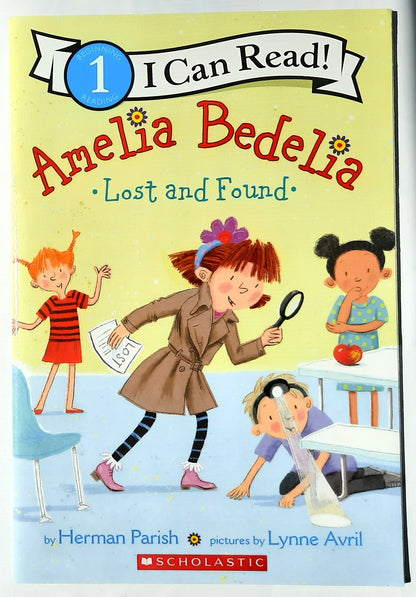 Amelia Bedelia Lost and Found by Herman Parish (New, 2021, PBk, 32 pages, Scholastic)
