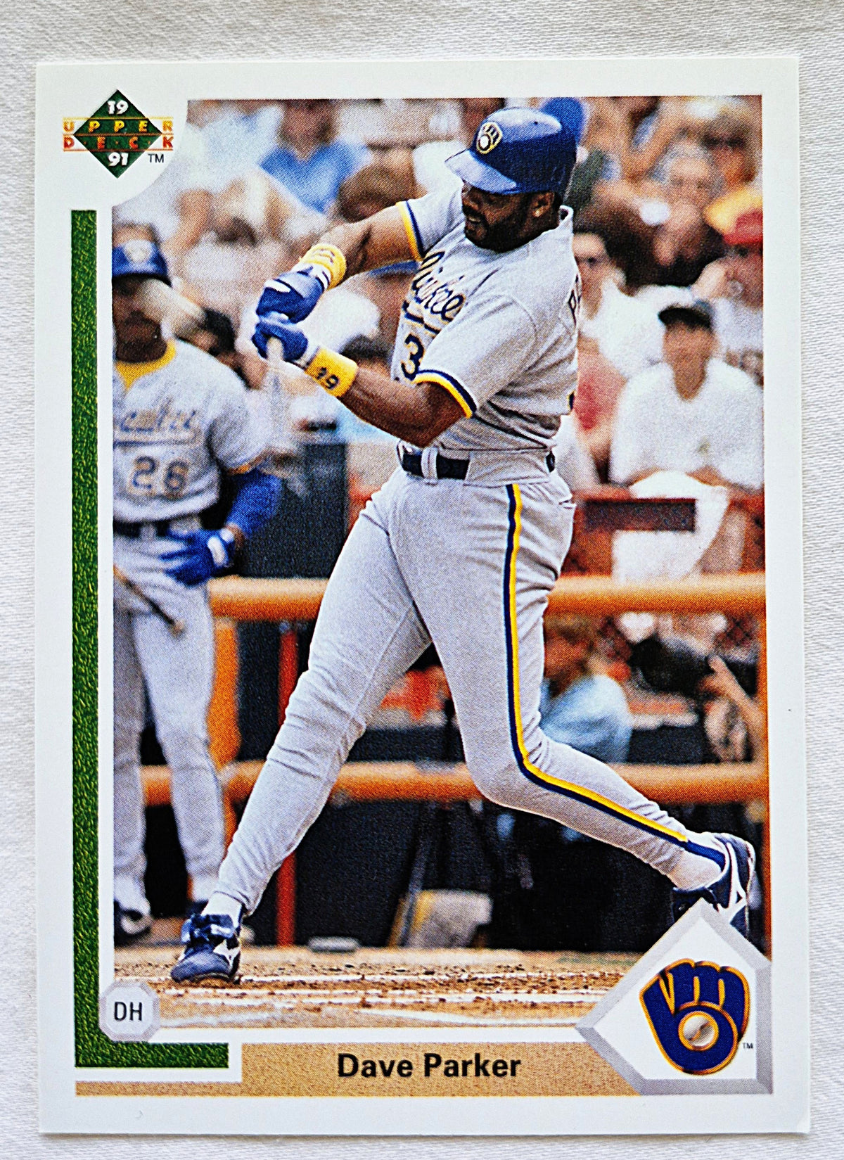 Bewertung '92 Julio Machado Milwaukee Brewers Relief Pitcher #353 Baseballkarte Nahezu Neuwertig