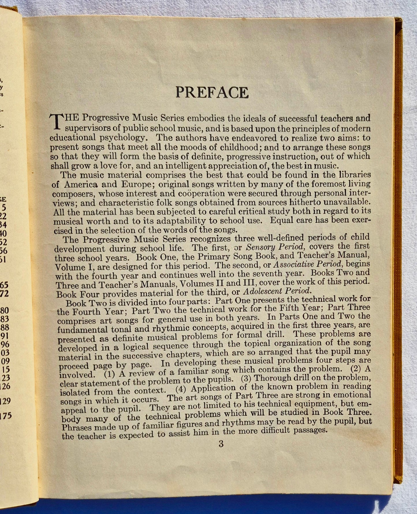 The Progressive Music Series: Book Two by Horatio Parker (Good, 1920, HC, 192 pages, State of Kansas )