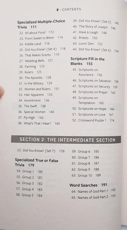 Ultimate Bible Trivia by Timothy E. Parker (Very good, 2019, Pbk, 248 pages, Revell)