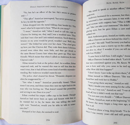 Run, Rose, Run by Dolly Parton; James Patterson (Very good, 2022, HC, 439 pages, Little, Brown and Co.)
