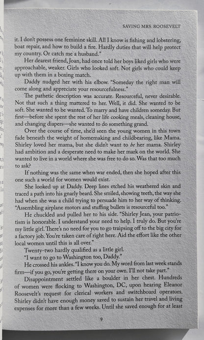 Saving Mrs. Roosevelt von Candice Sue Patterson (Heroines of WWII, Neu, 2021, Pbk, 256 S., Barbour Books)
