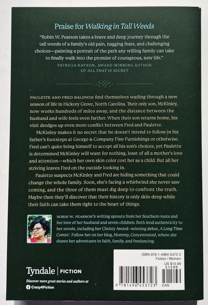 Walking in Tall Weeds by Robin W. Pearson (New, 2022, Pbk, 428 pages, Tyndale Fiction)