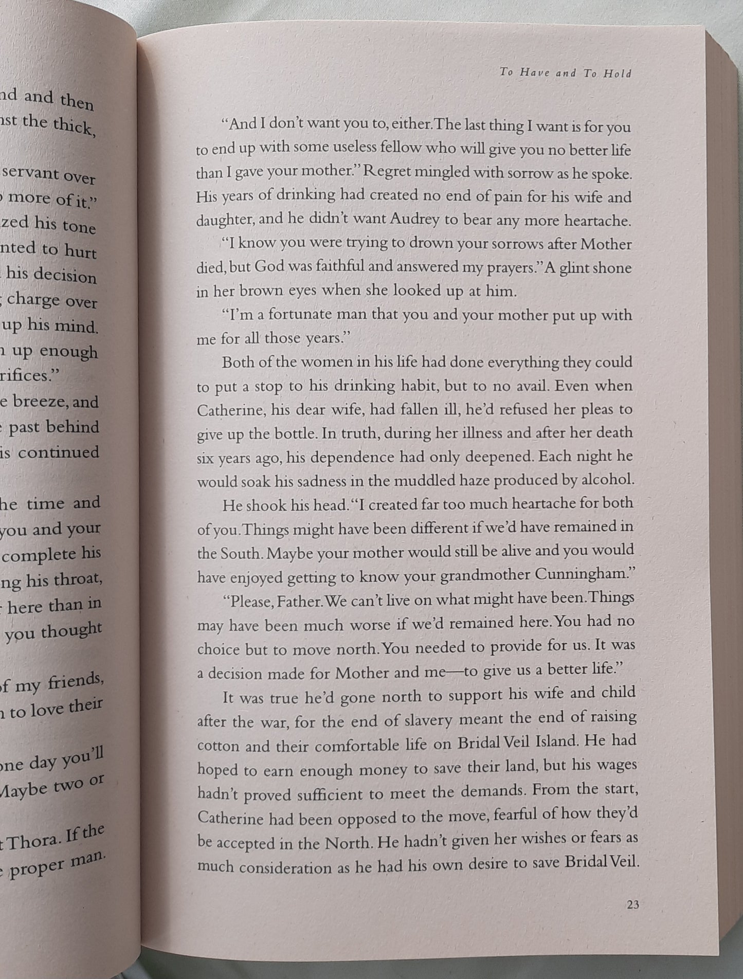 To Have and To Hold by Tracie Peterson; Judith Miller (Bridal Veil Island #1, Very Good, 2011, Pbk, 344 pages, Bethany House)