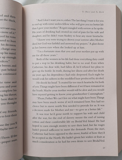 To Have and To Hold by Tracie Peterson; Judith Miller (Bridal Veil Island #1, Very Good, 2011, Pbk, 344 pages, Bethany House)