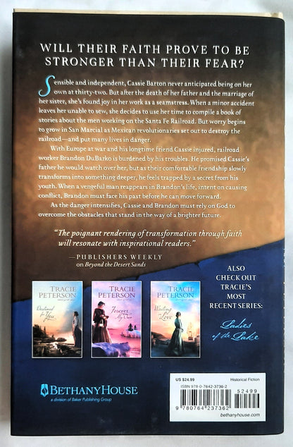 Under the Starry Skies by Tracie Peterson (Love on the Santa Fe #3, New, 2022, HC, 300 pages, Bethany House)