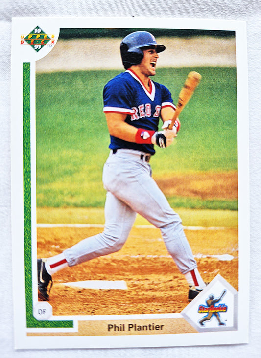 Plantier Phil Boston Red Sox #2 Outfield Star Rookie Upper Deck 1991 Baseball Card