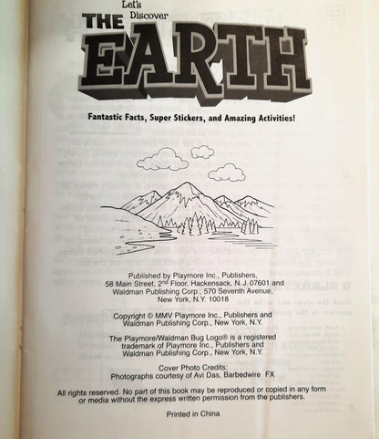 Let's Discover the Earth by Playmore Inc. (Good, 2005, Pbk, 48 pages)