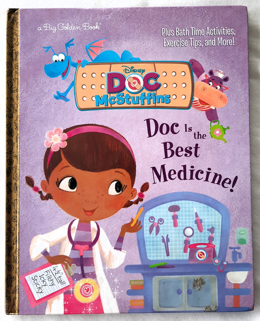 Doc Is the Best Medicine by Andrea Posner-Sanchez (Doc McStuffins, Very Good, HC, 2014, Disney)