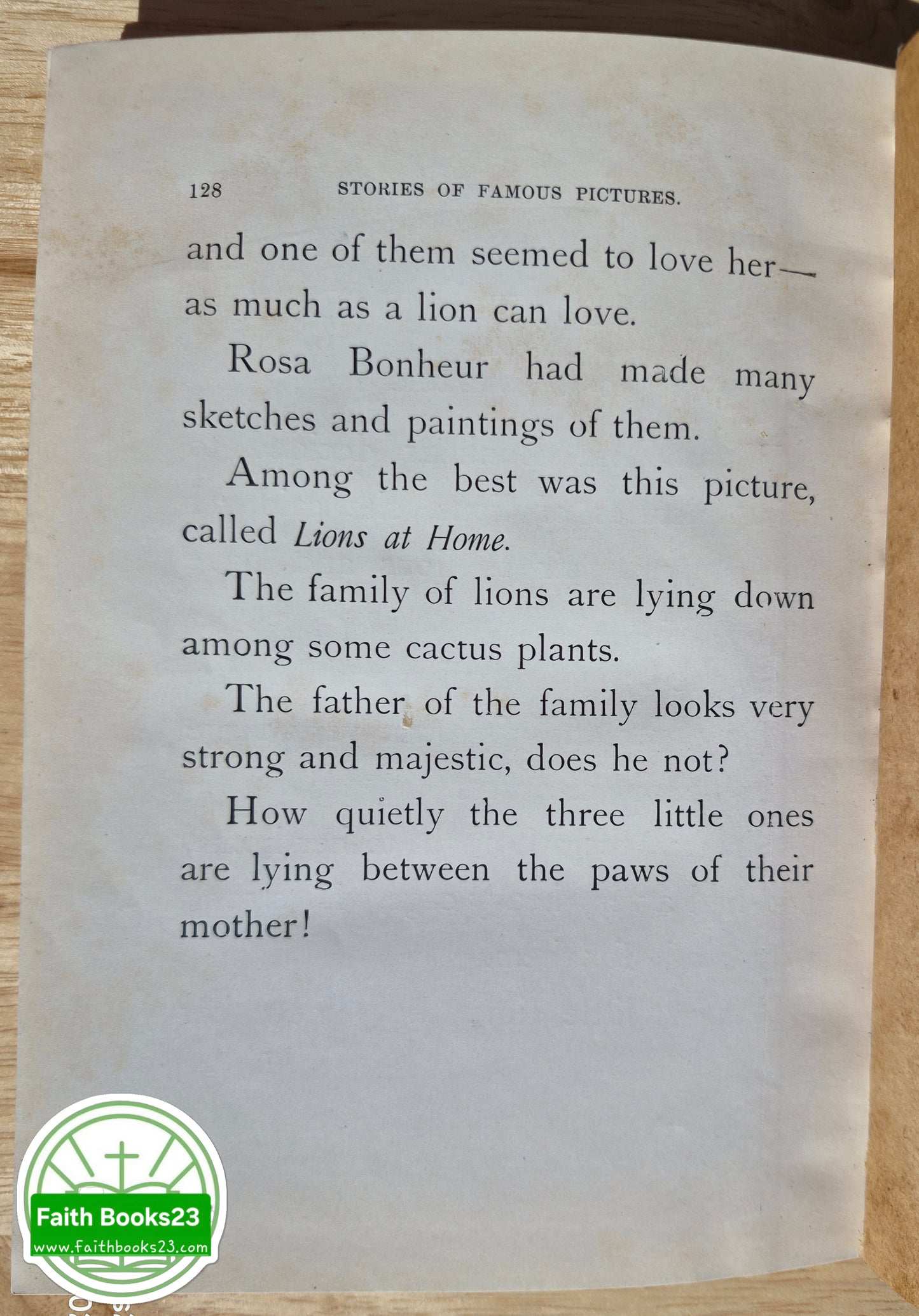 Historias de Cuadros Famosos Libro 1 por Ella M. Powers (Muy bueno, 1906, HC, 128 págs.)