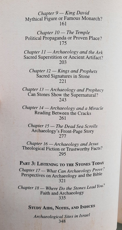The Stones Cry Out by Randall Price (Very good, 1997, Pbk, 437 pages, Harvest House)