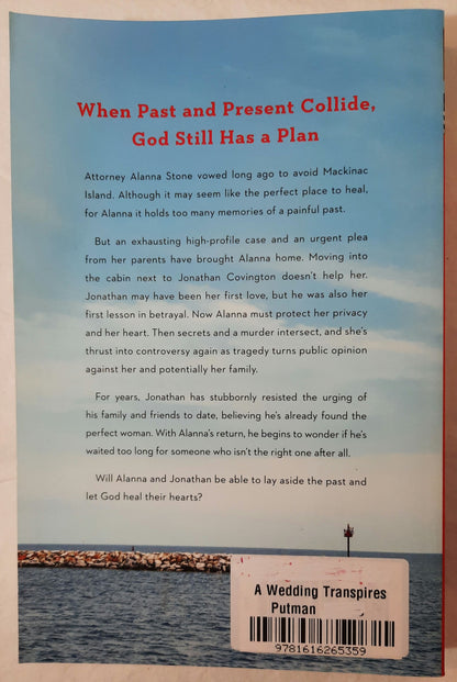 A Wedding Transpires on Mackinac Island by Cara C. Putman (New, 2012, Pbk, 318 pages, Barbour)