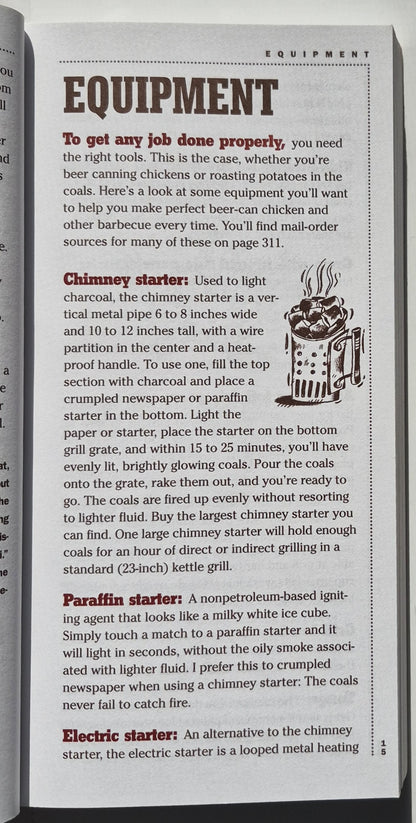 Beer-Can Chicken and 74 Other Offbeat Recipes for the Grill by Steven Raichlen (Very good, 2002, Pbk, 326 pages, Workman Publishing)