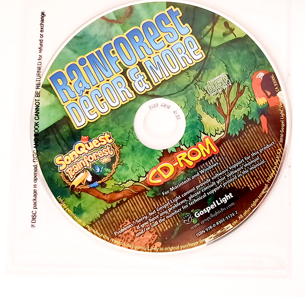 Rainforest Decor & More by Gospel Light (SonQuest Rainforest VBS, New, 2010)