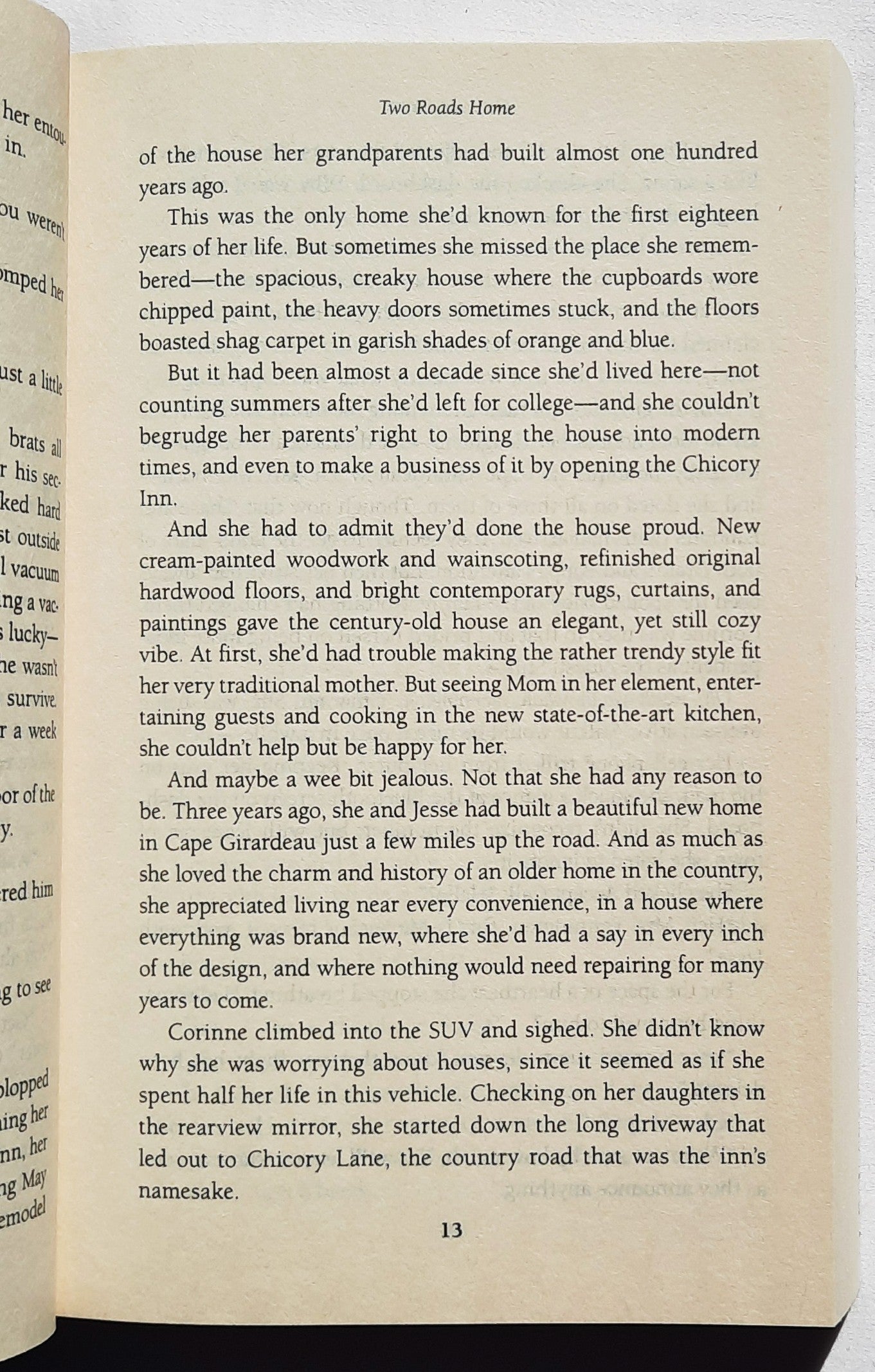 Two Roads Home by Deborah Raney (Chicory Inn #2, New, 2015, Pbk, 299 pages, Abingdon Press)