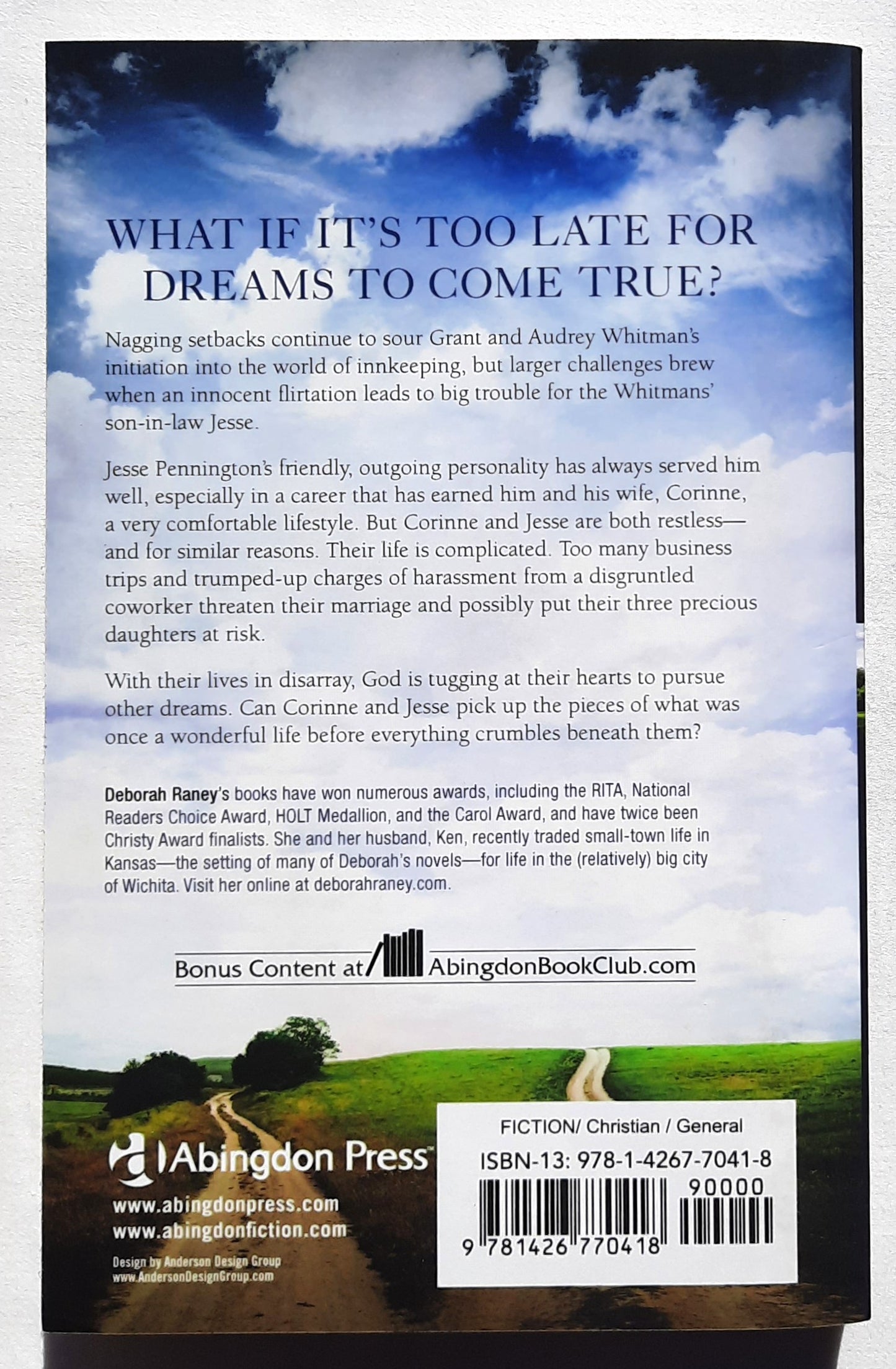 Two Roads Home by Deborah Raney (Chicory Inn #2, New, 2015, Pbk, 299 pages, Abingdon Press)