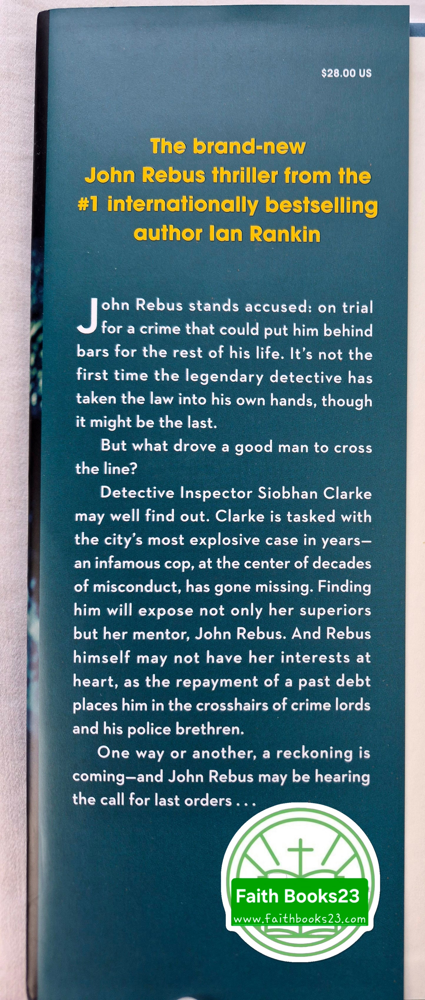 A Heart Full of Stones von Ian Rankin (Inspektor Rebus #24, sehr gut, 2022, geb., 331 S., Little, Brown & Co)