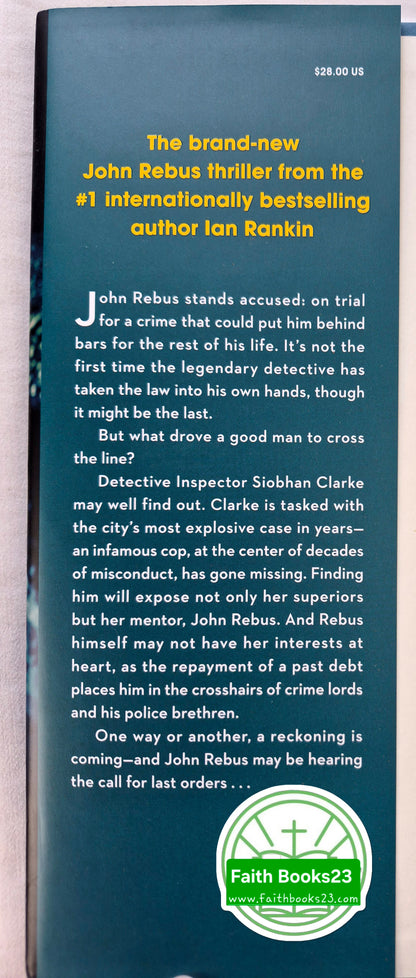 A Heart Full of Stones von Ian Rankin (Inspektor Rebus #24, sehr gut, 2022, geb., 331 S., Little, Brown & Co)