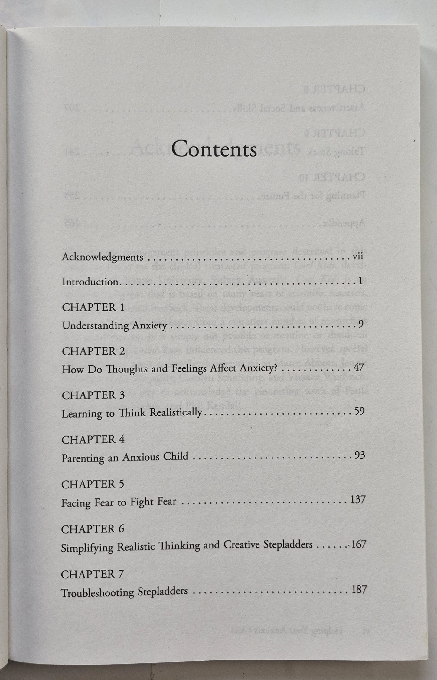 Helping Your Anxious Child 2nd edition: A Step-by-Step Guide for Parents by Ronald M. Rapee et al (Like new, 2008, Pbk, 283 pages, New Harbinger Publications)