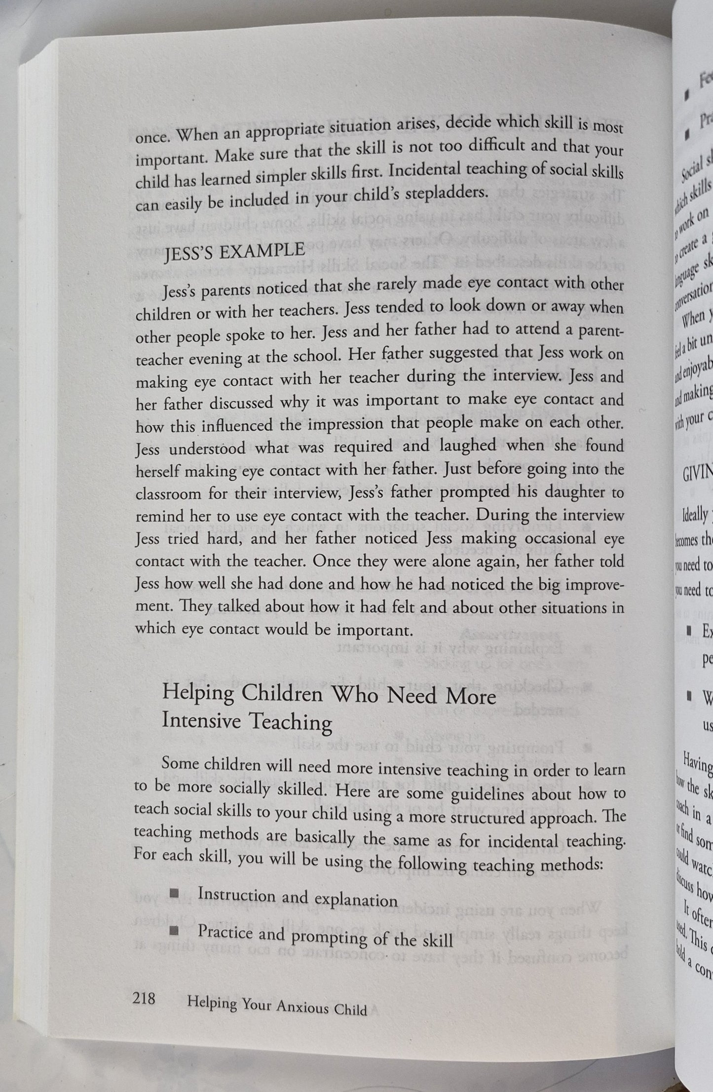 Helping Your Anxious Child 2nd edition: A Step-by-Step Guide for Parents by Ronald M. Rapee et al (Like new, 2008, Pbk, 283 pages, New Harbinger Publications)
