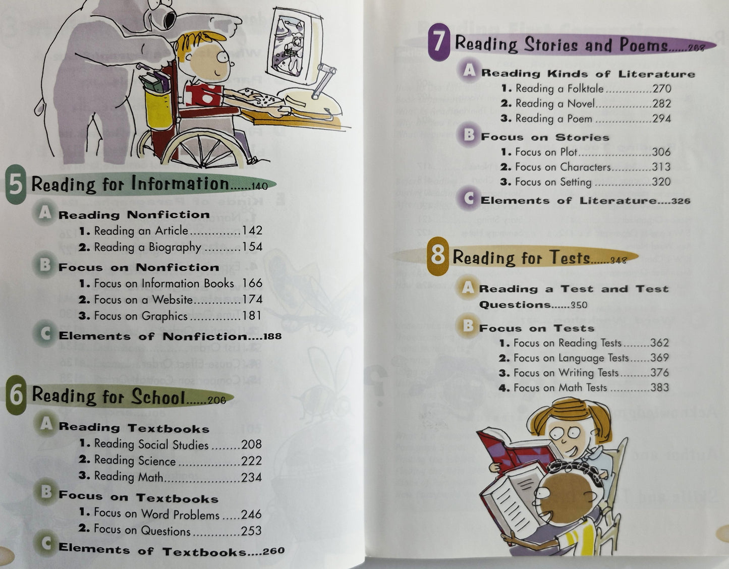 Reader's Handbook: A Student Guide for Reading and Learning by Laura Robb; April Nauman; Donna Ogle (Very good, 2004, Pbk, 448 pages, Great Source Education Group)