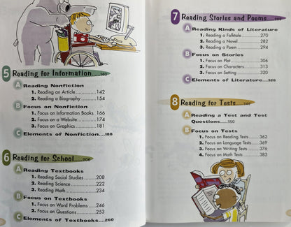 Reader's Handbook: A Student Guide for Reading and Learning by Laura Robb; April Nauman; Donna Ogle (Very good, 2004, Pbk, 448 pages, Great Source Education Group)