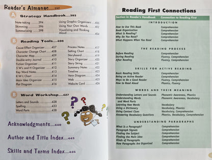 Reader's Handbook: A Student Guide for Reading and Learning by Laura Robb; April Nauman; Donna Ogle (Very good, 2004, Pbk, 448 pages, Great Source Education Group)
