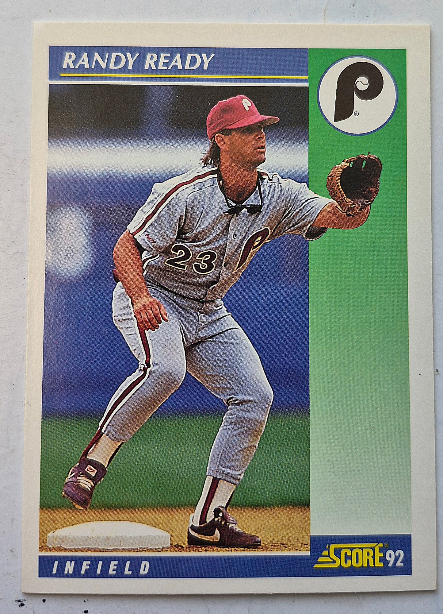 Ready Randy Philadelphia Phillies Infield #59 Score '92 Baseball Card