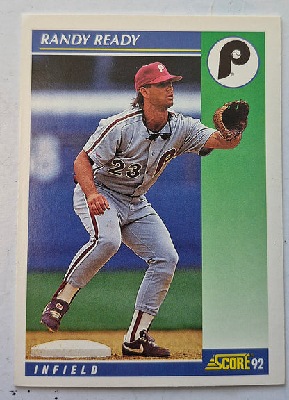 Ready Randy Philadelphia Phillies Infield #59 Score '92 Baseball Card