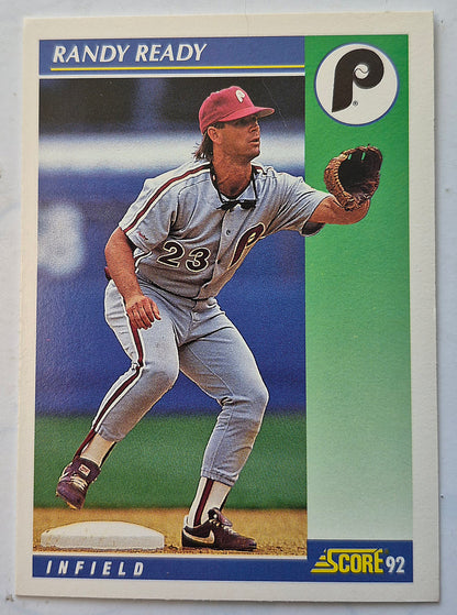 Ready Randy Philadelphia Phillies Infield #59 Score '92 Baseball Card