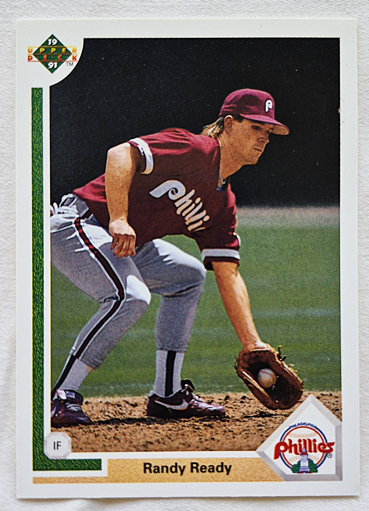 Ready Randy Philadelphia Phillies #540 Infield Upper Deck 1991 Baseball Card