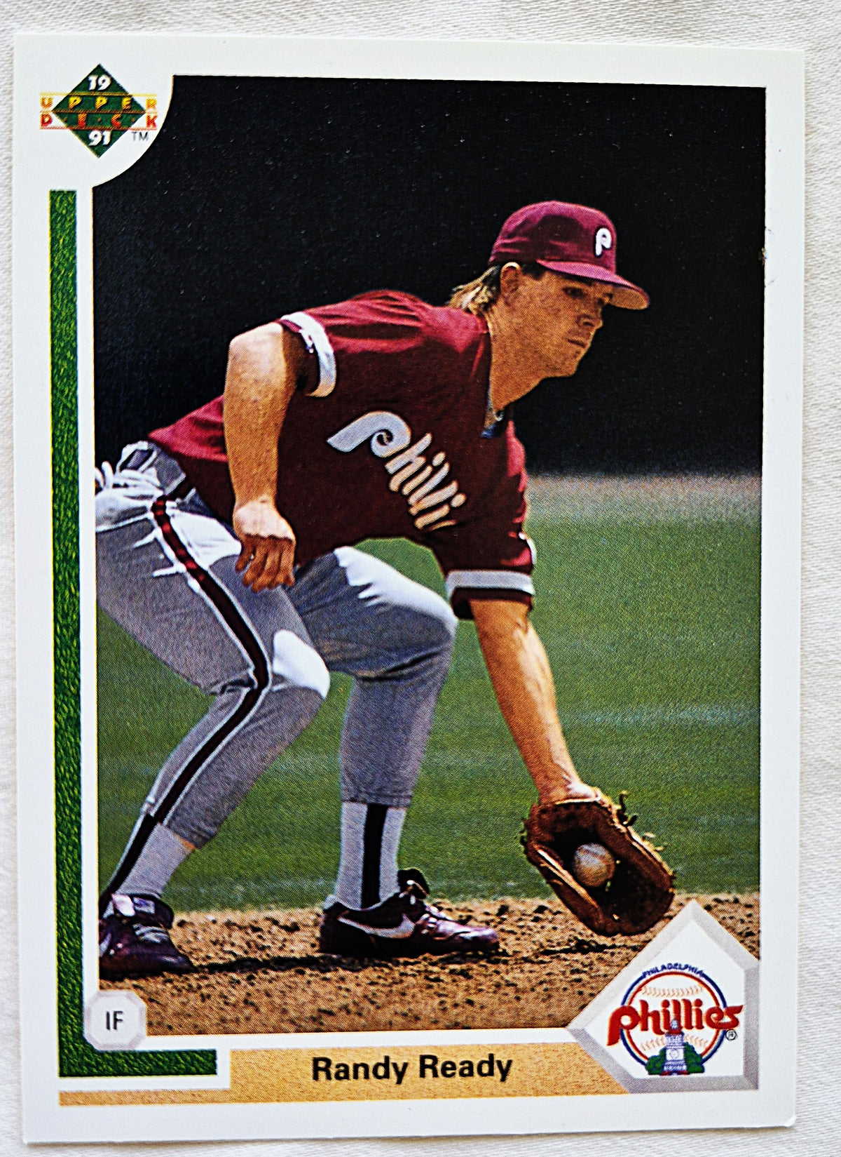 Ready Randy Philadelphia Phillies #540 Infield Upper Deck 1991 Baseball Card