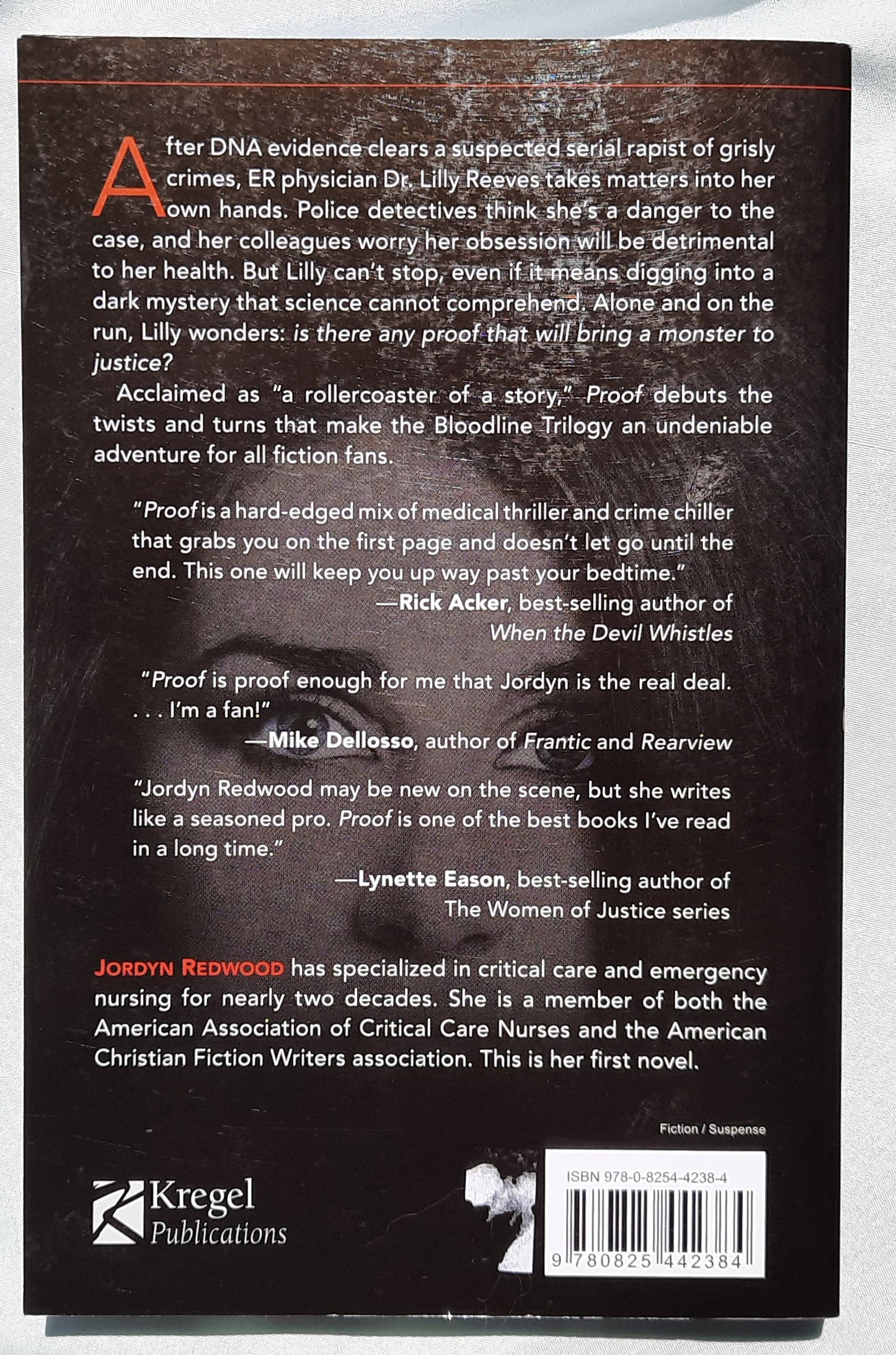 Proof #1 by Jordyn Redwood (Bloodline #1, Like new, 2012, Pbk, 312 pages, Kregel)